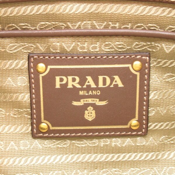 2101217918794 10 Prada 2WAY Nylon Tote Bag Beige Brown