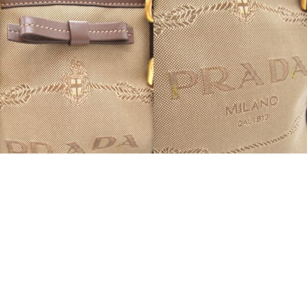 2101217918794 11c Prada 2WAY Nylon Tote Bag Beige Brown