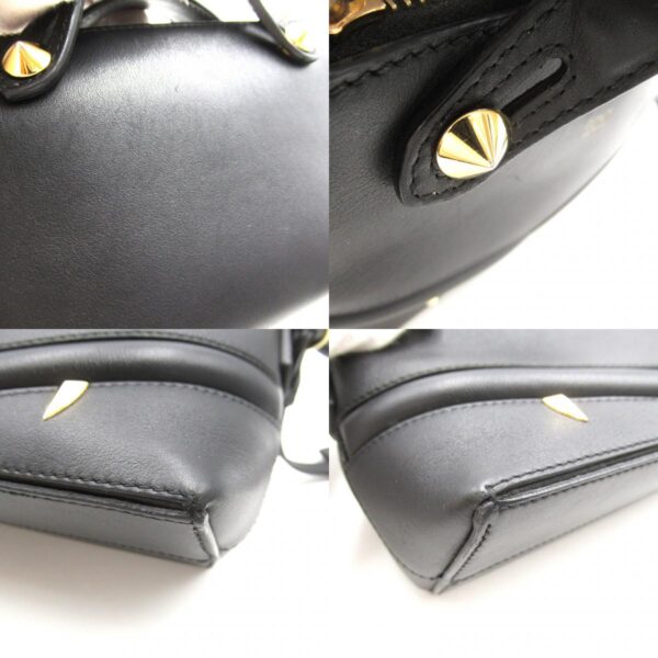 2101217921688 10c Fendi Visaway Small 2Way Shoulder Bag Black