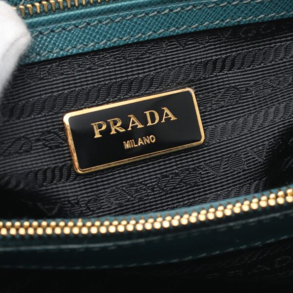 2101217928434 4 Prada Saffiano LuHandbag Green