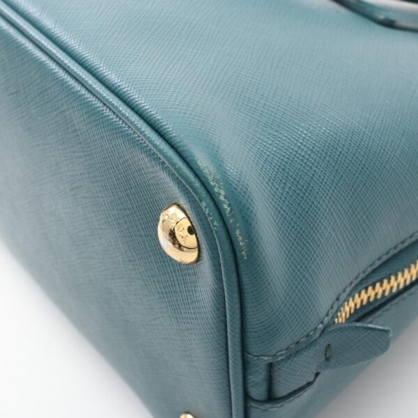 2101217928434 6 Prada Saffiano LuHandbag Green