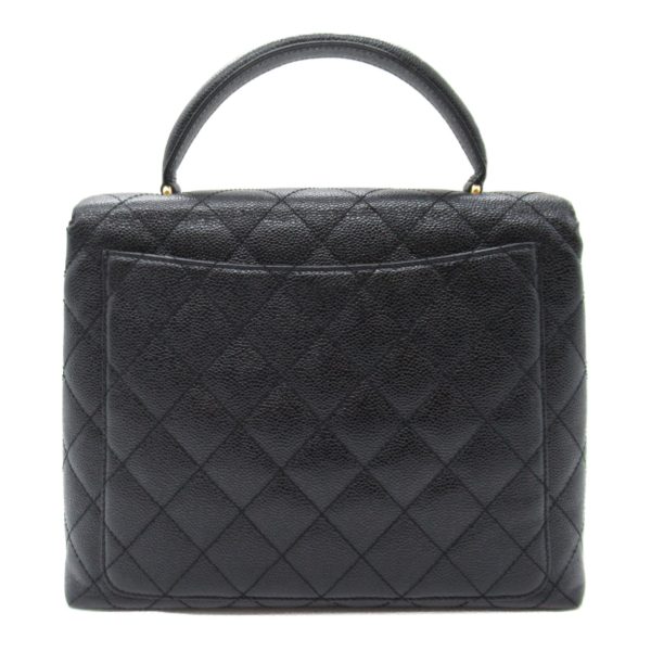 2101217932318 6 Chanel Matelasse Handbag Caviar Skin Black