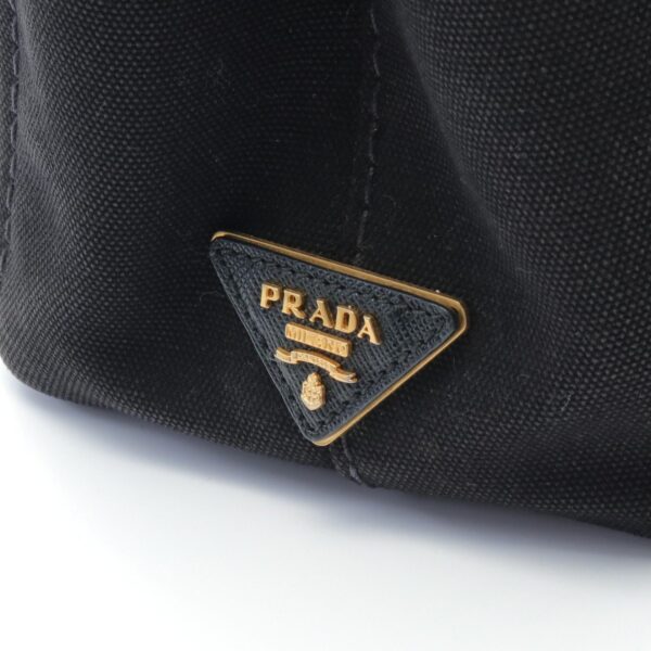 2101217956901 5 Prada Canapa Tote Bag Black