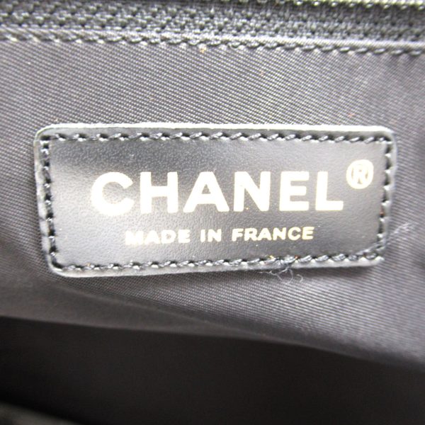 2101217973137 8 Chanel Line Tote MM Tote Bag Nylon Black