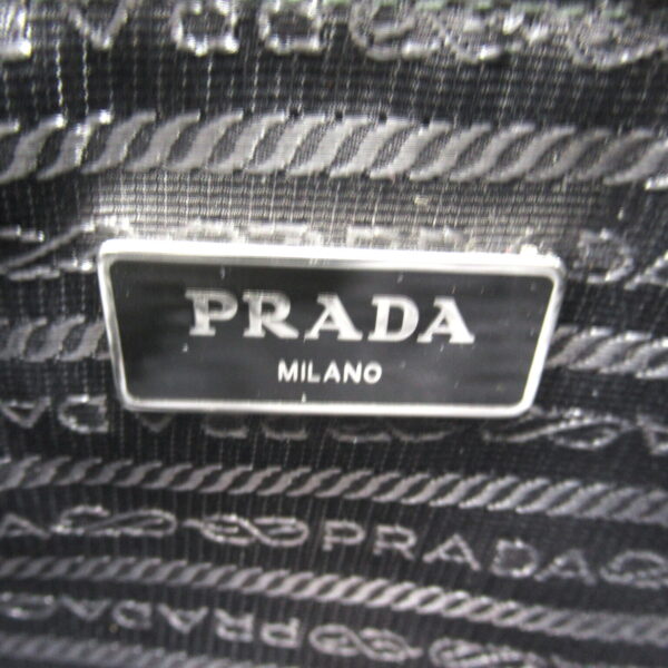 2101217974400 8 Prada Nylon Shoulder Tote Black