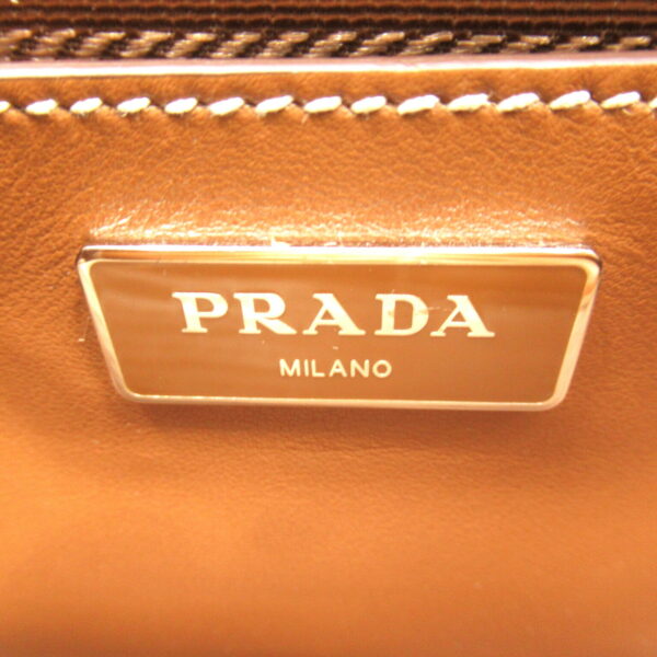 2101217975407 7 Prada Kanapa Calf Tote Bag Brown