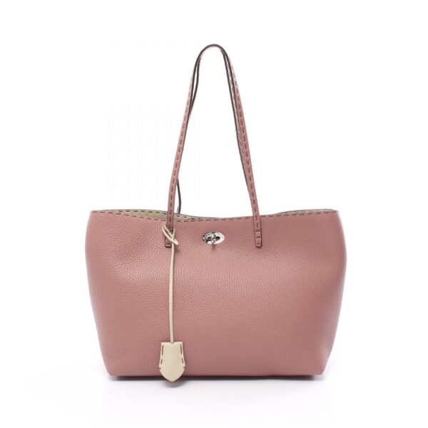 2101217980081 1 Fendi Carla Selleria Tote Bag Pink