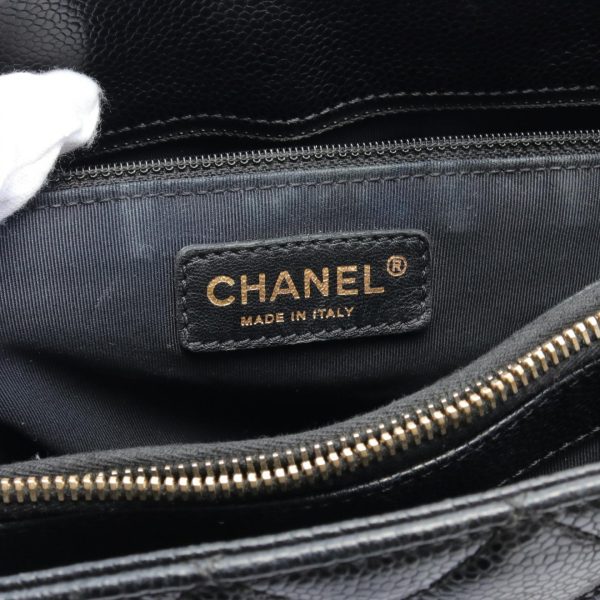 2101217982405 4 Chanel Matelasse Grand Shopping GST Tote Bag Black