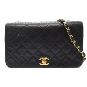 2101217983952 4 Chanel Coco Mark Chain Wallet Dark Navy Black