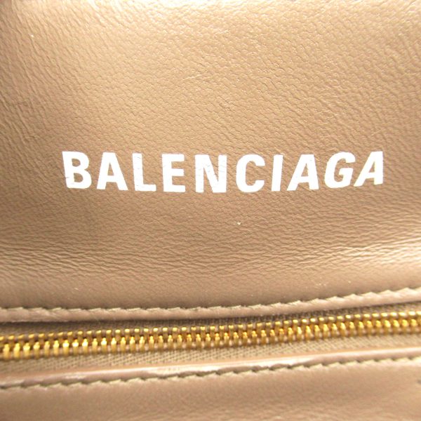 2101217989411 9 BALENCIAGA Bistro XS 2WAY tote bag brown