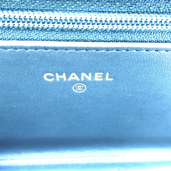 2101217990745 8 Chanel V Stitch Chain Wallet Shoulder Bag Black