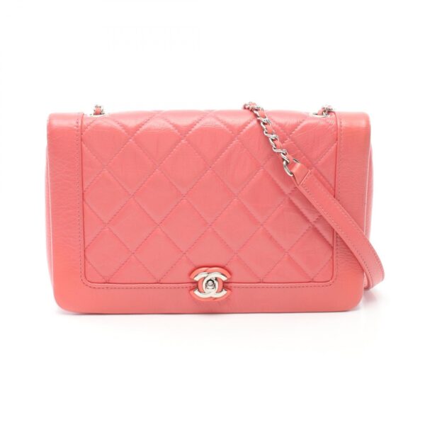 2101217991018 1 Chanel Matelasse Shoulder Bag Pink