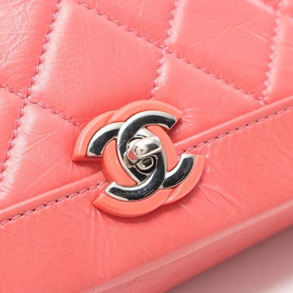 2101217991018 6 Chanel Matelasse Shoulder Bag Pink