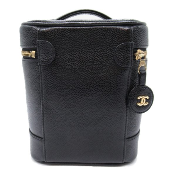 2101218004946 8 Chanel Vanity Bag Calf Black