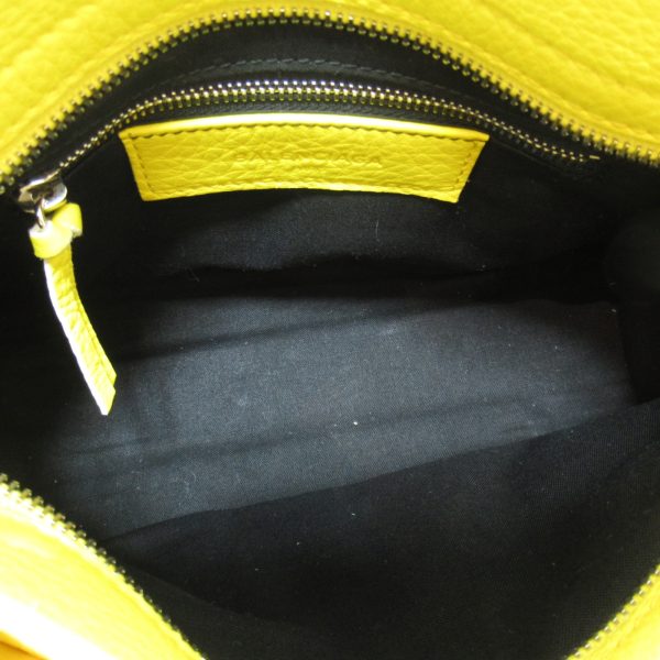 2101218005042 12 BALENCIAGA Mini City Shoulder Bag Yellow