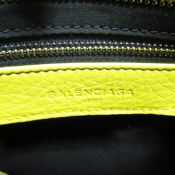 2101218005042 13 BALENCIAGA Mini City Shoulder Bag Yellow