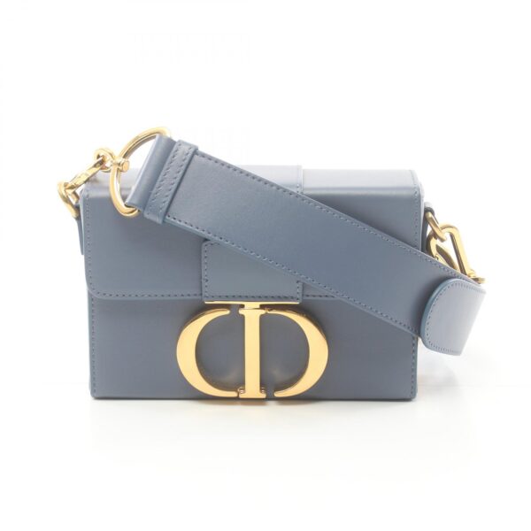 2101218024159 1 Dior 30 Montaigne Shoulder Bag Blue