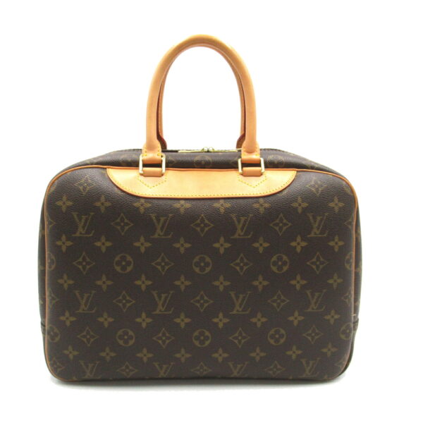 2101218036732 2 Louis Vuitton Deauville Handbag Monogram Brown