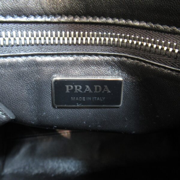 2101218039597 10 Prada Nappa Antique 2WAY Shoulder Bag Black