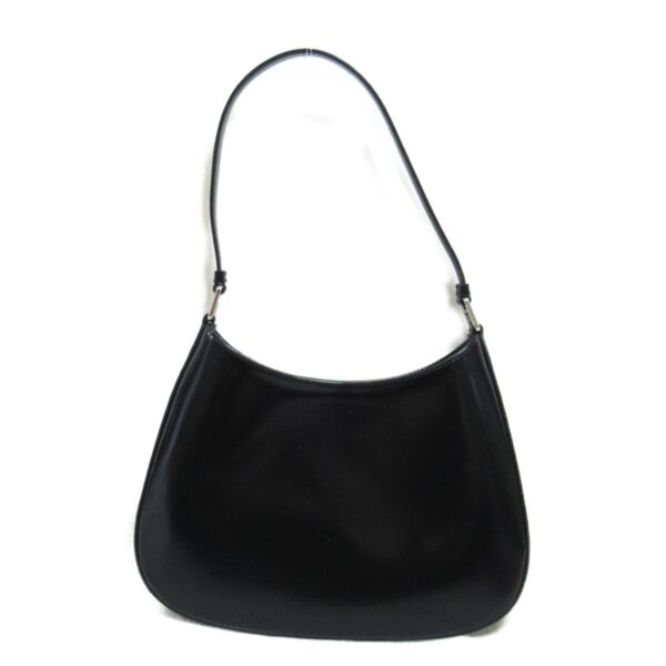 2101218039627 10 Prada Cleo Brushed Shoulder Bag Black