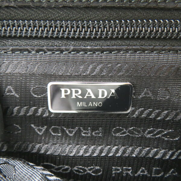 2101218039702 6 Prada Nylon Strap Pouch Black