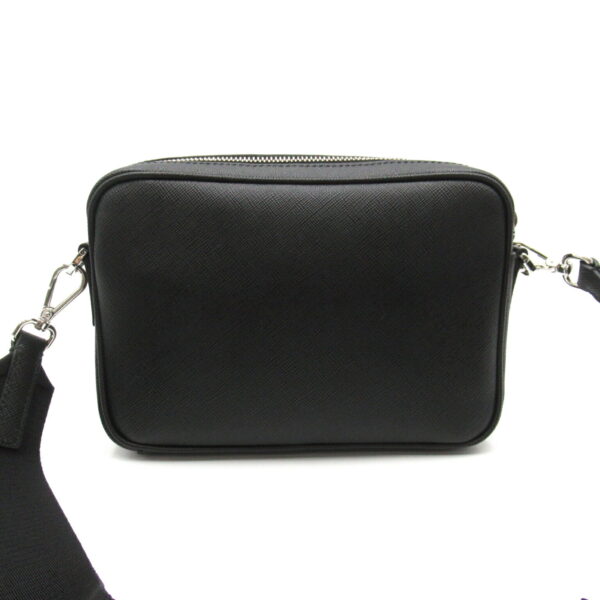 2101218039849 2 Prada Saffiano Shoulder Bag Black