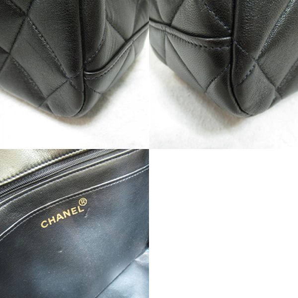 2101218043044 7c Chanel Matelasse Handbag Black