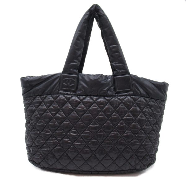 2101218057973 5 Chanel Coco Cocoon Tote MM Tote Bag Nylon Black