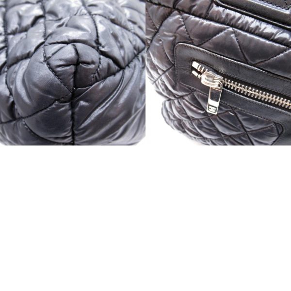 2101218057973 8c Chanel Coco Cocoon Tote MM Tote Bag Nylon Black