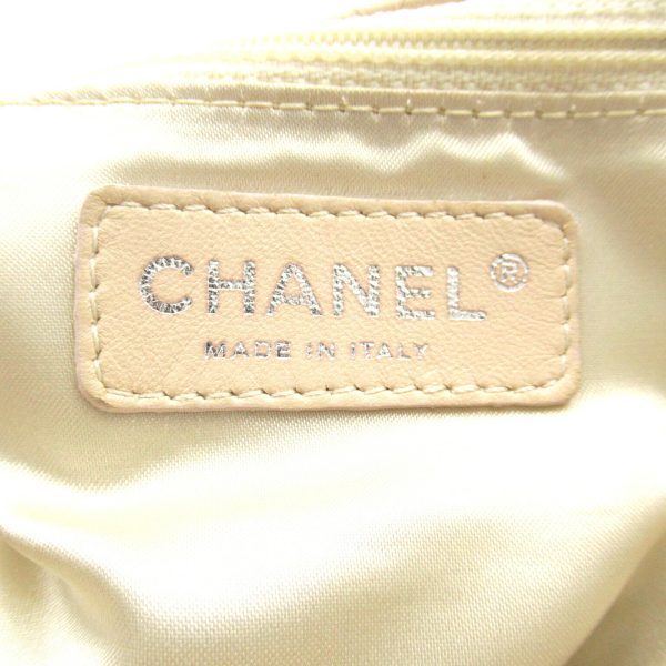 2101218061215 7 Chanel Chain Shoulder Bag Lambskin Ivory