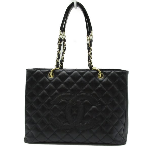 2101218066159 1 Chanel GST Tote Bag Caviar Skin Black