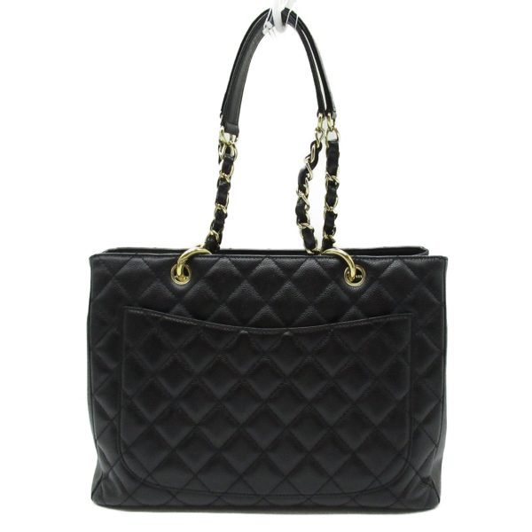 2101218066159 2 Chanel GST Tote Bag Caviar Skin Black