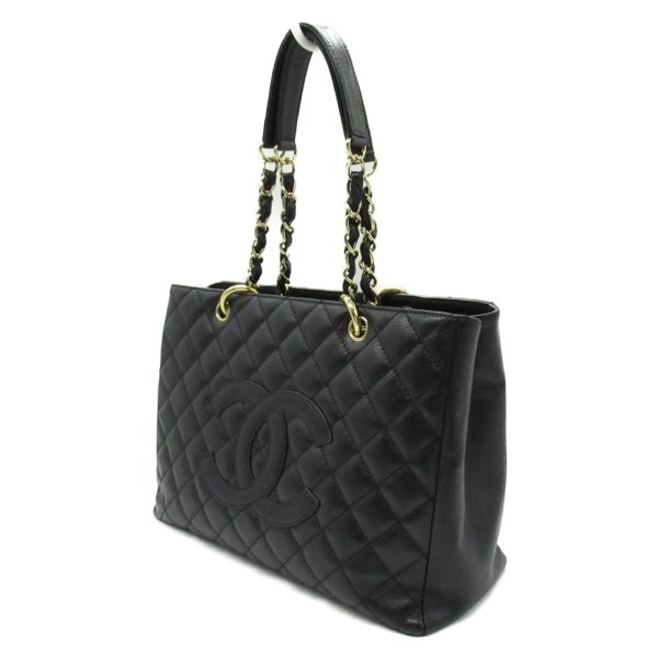 2101218066159 3 Chanel GST Tote Bag Caviar Skin Black