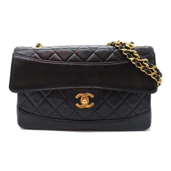 2101218066210 7 Chanel Matelasse Chain Shoulder Bag Black