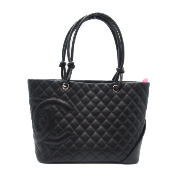 2101218066258 3 Chanel Cambon Line Large Tote Bag Black