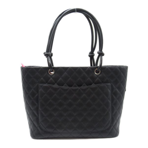 2101218066258 4 Chanel Cambon Line Large Tote Bag Black