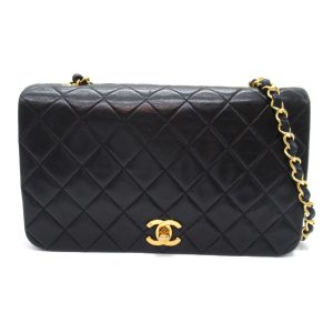 2101218066364 5 Chanel Cocomark Matelasse Handbag Black