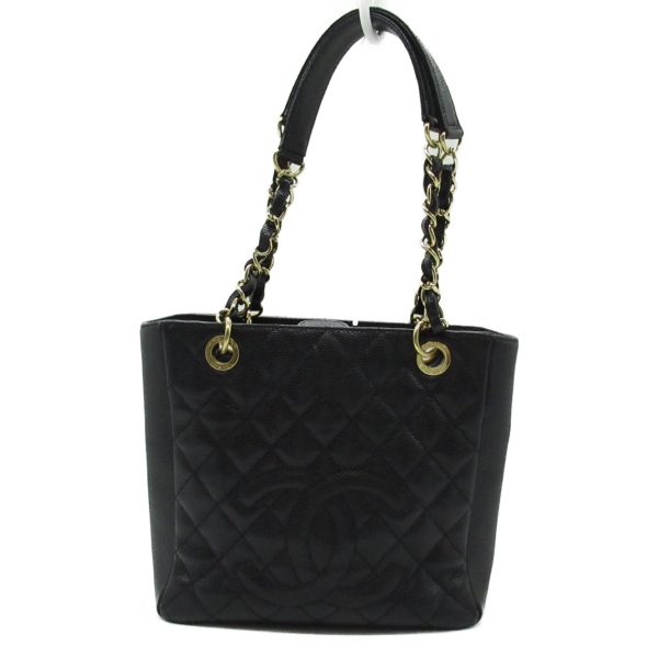 2101218066692 1 Chanel PST Tote Bag Caviar Skin Black