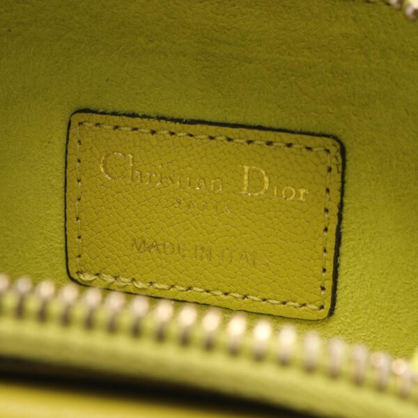 2101218067958 4 Christian Dior Saddle Shoulder Pouch Green