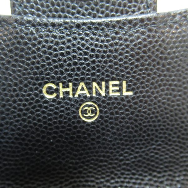 2101218068702 9 Chanel Matelasse Chain Shoulder Bag Caviar Skin Black