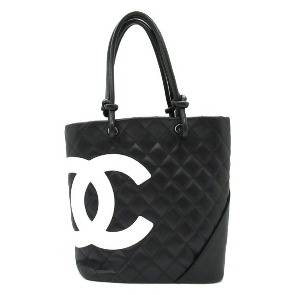 2101218071801 1 Chanel Cambon Line Medium Tote Bag Black