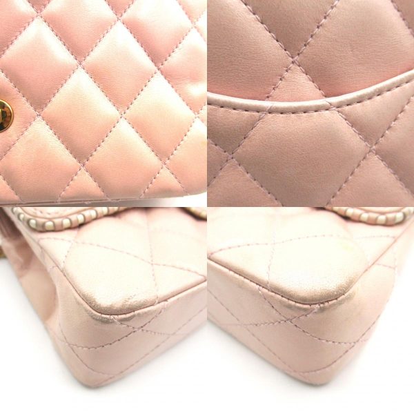 2101218083798 15c Chanel Matelasse Chain Shoulder Bag Pink