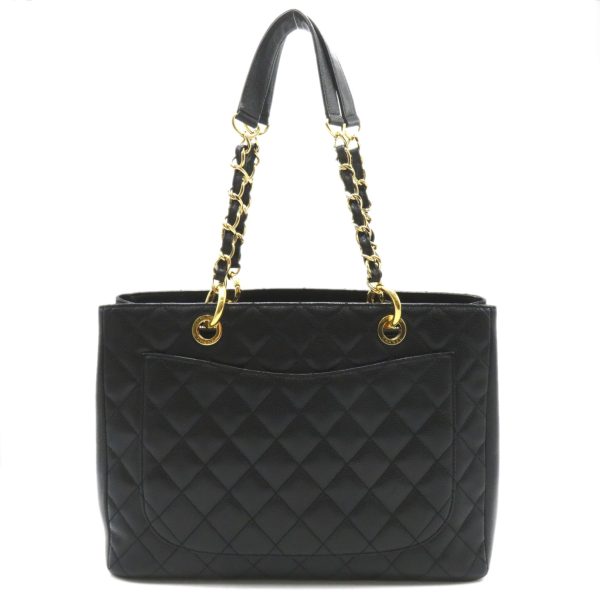 2101218086515 2 Chanel GST Tote Bag Caviar Skin Black