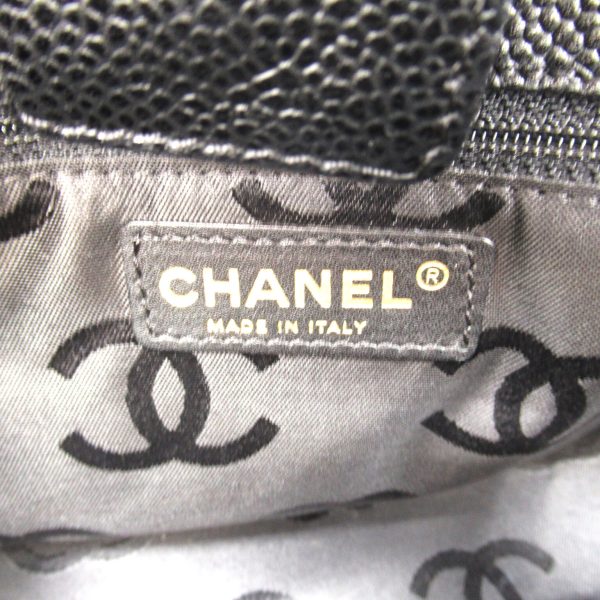 2101218092684 8 Chanel Coco Mark Shoulder Bag Caviar Skin Black