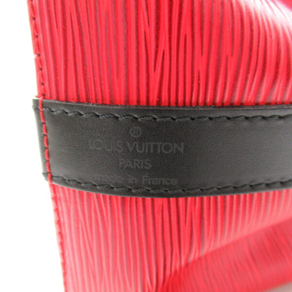 2101218100648 7 Louis Vuitton Petit Noe Shoulder Bag Epi Red Black