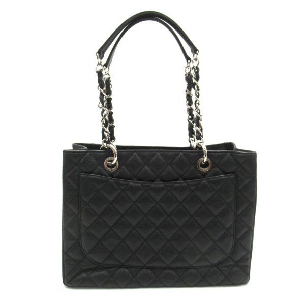 2101218100983 2 Chanel GST Tote Bag Caviar Skin Black