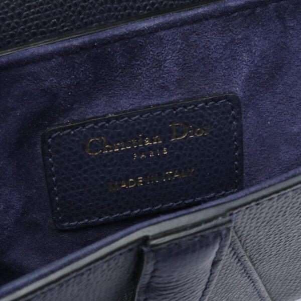 2101218102994 4 Christian Dior Saddle Handbag Blue