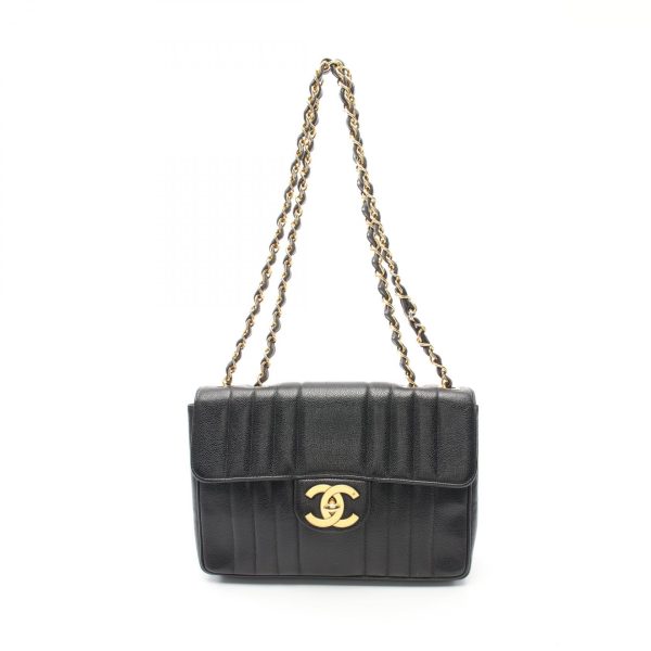 2101218103229 1 Chanel Mademoiselle Decacoco Mark Bag Black