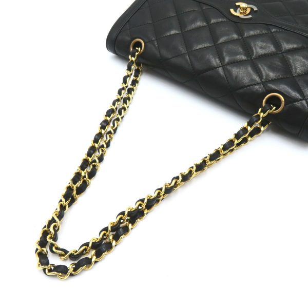 2101218104684 7 Chanel Paris Matelasse Shoulder Bag Black