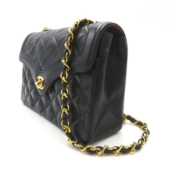 2101218104769 3 Chanel Matelasse Chain Shoulder Bag Black